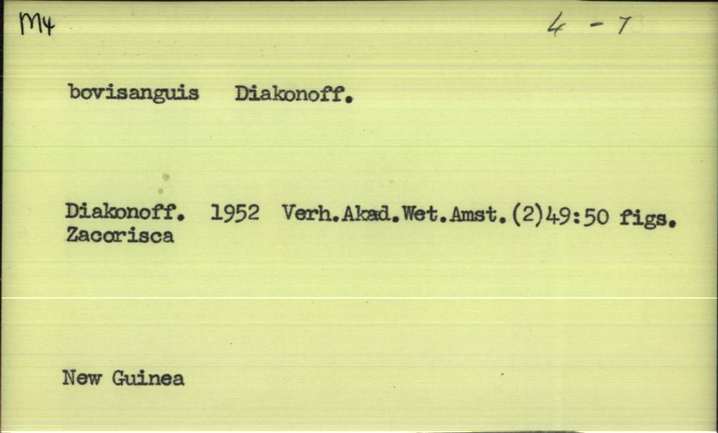 front of card